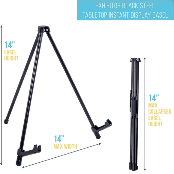 NIB Small 14” Portable Easel - Picture 3 of 16